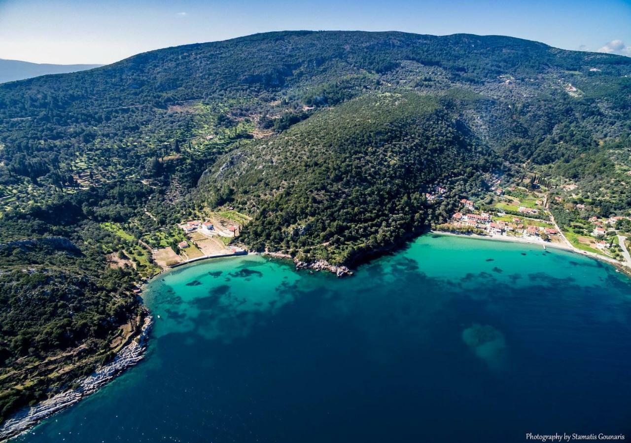 Villa Glyfos Kerveli Exteriör bild